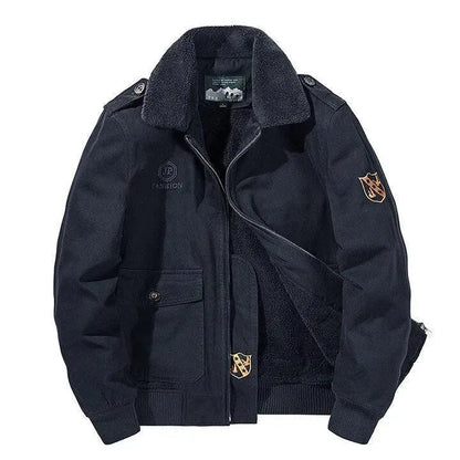 Herren Militärjacke Outdoor Stil