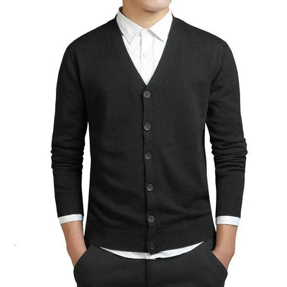 Elegante Strickjacke V-Ausschnitt Damen