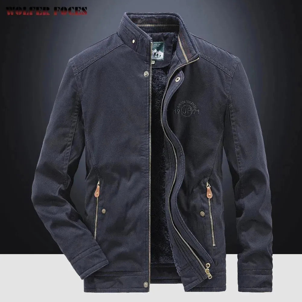 Herren Winterjacke Bomber Style - IdealeKleiden