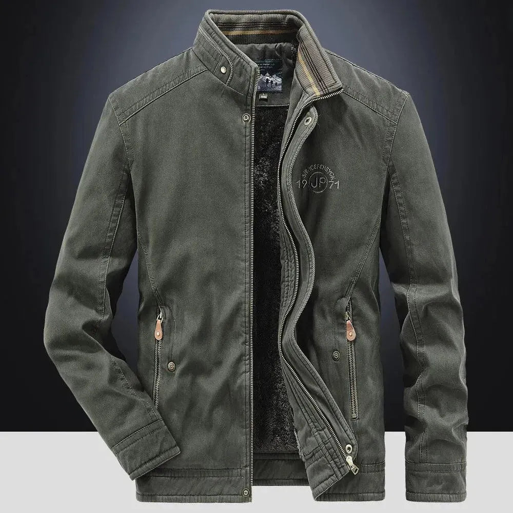 Herren Winterjacke Bomber Style