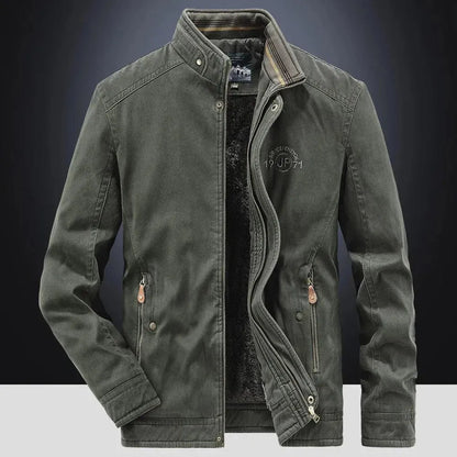 Herren Winterjacke Bomber Style