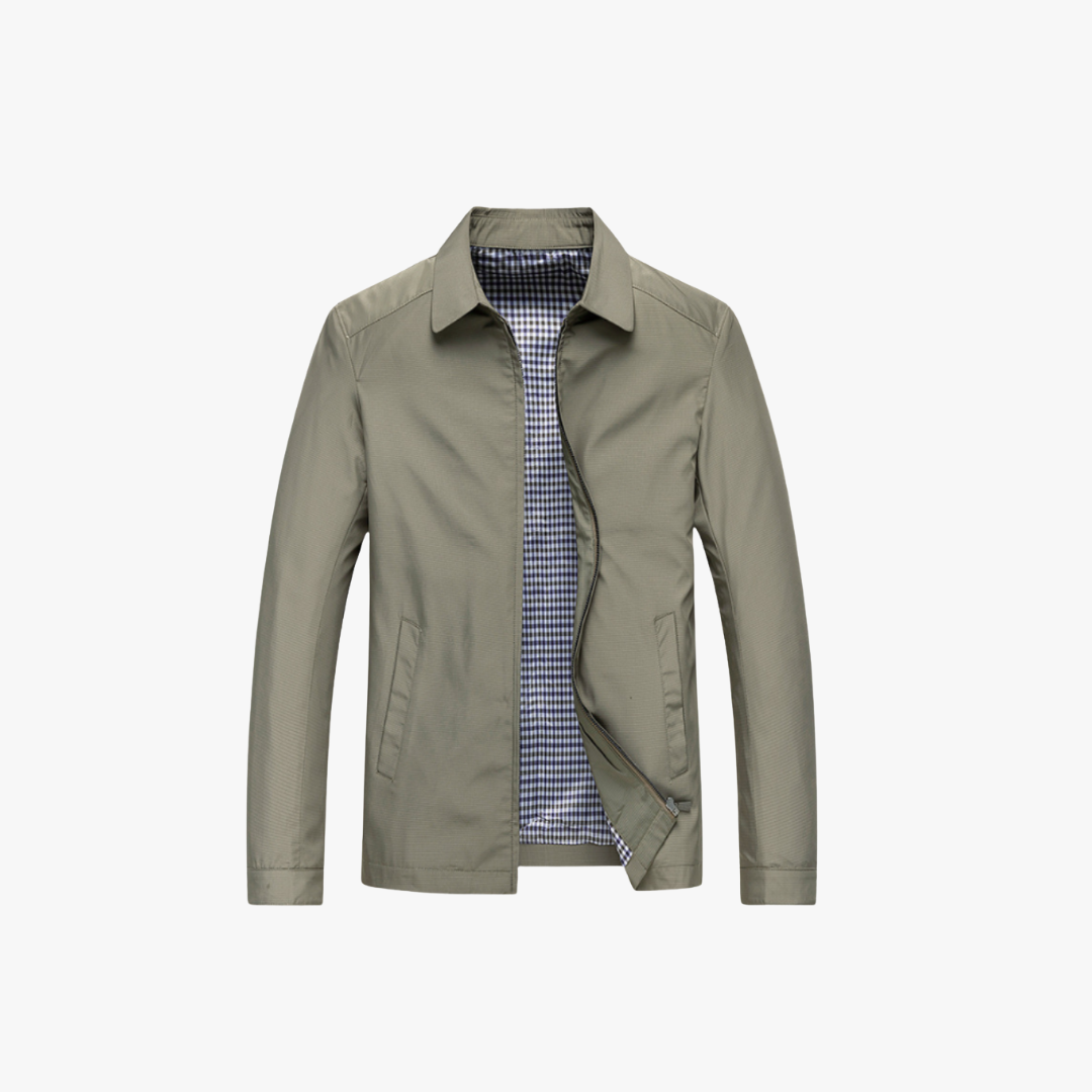 Praktische Herrenjacke Leicht Winddicht Outdoor