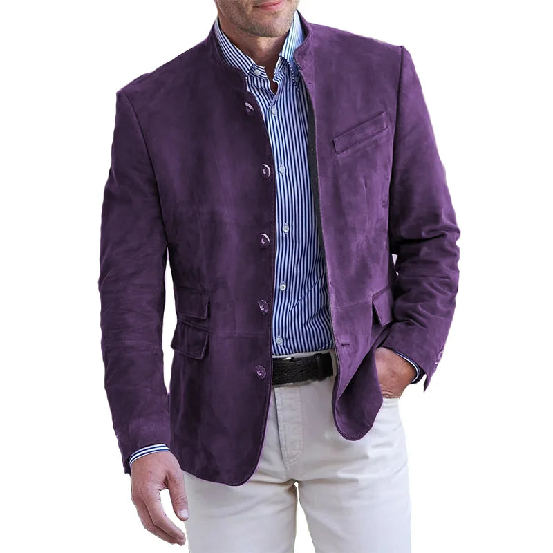 Herren Herbstjacke Klassisch Warm