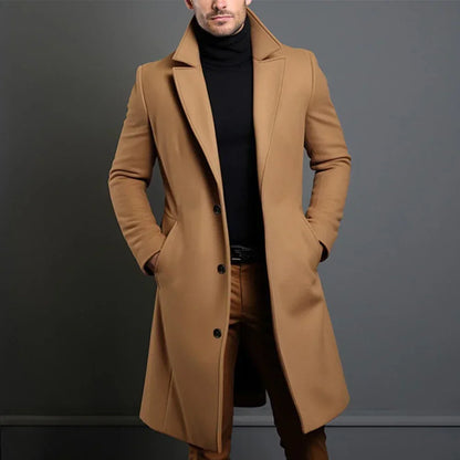Herren Maßanzug Mantel Klassisch Elegent