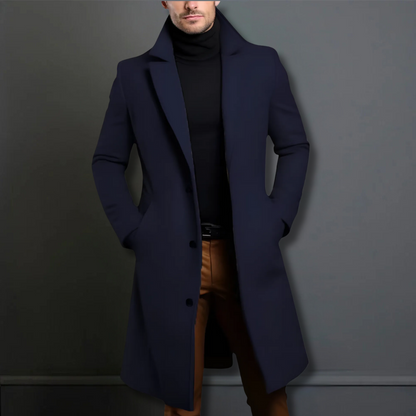 Herren Maßanzug Mantel Klassisch Elegent