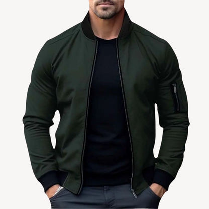 Herren Bomberjacke Klassisch Stylish Vielseitig