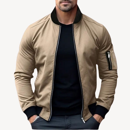 Herren Bomberjacke Klassisch Stylish Vielseitig