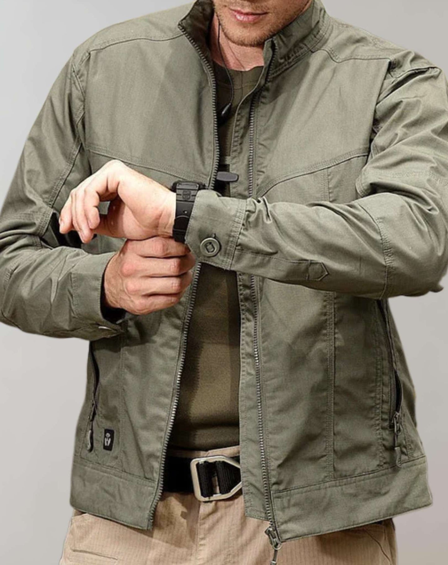 Herren Sommerjacke Baumwolle Leicht Modern