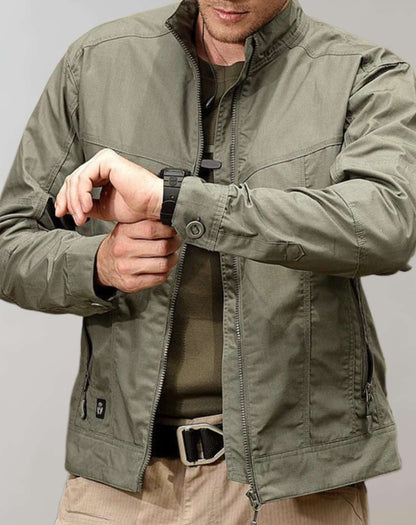 Herren Sommerjacke Baumwolle Leicht Modern