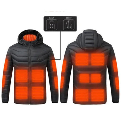 Warme Herren Winterjacke