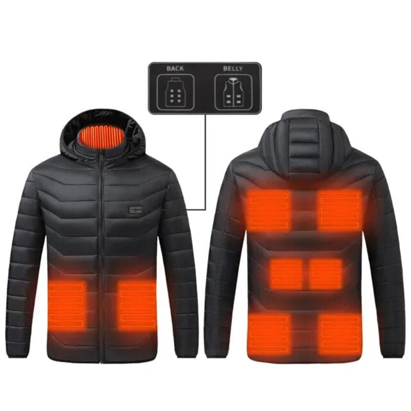 Warme Herren Winterjacke