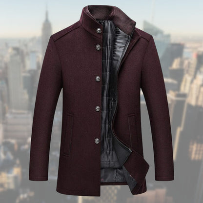Herren Winterjacke Mit Abnehmbarer Weste