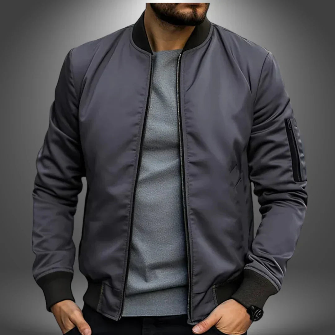 Herren Leichte Bomberjacke - Lässiger Sportswindbreaker