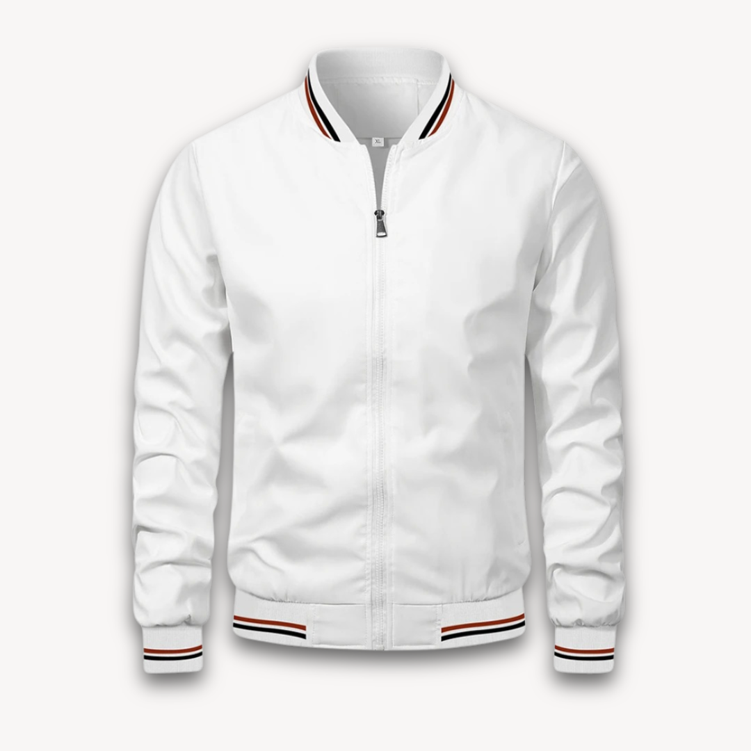 Herren Bomberjacke Leicht Bequem Windbreaker - IdealeKleiden