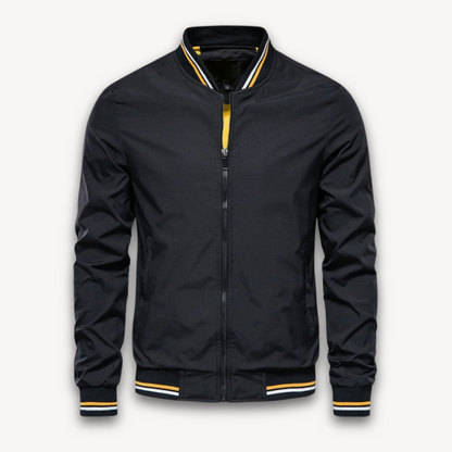 Herren Bomberjacke Leicht Bequem Windbreaker