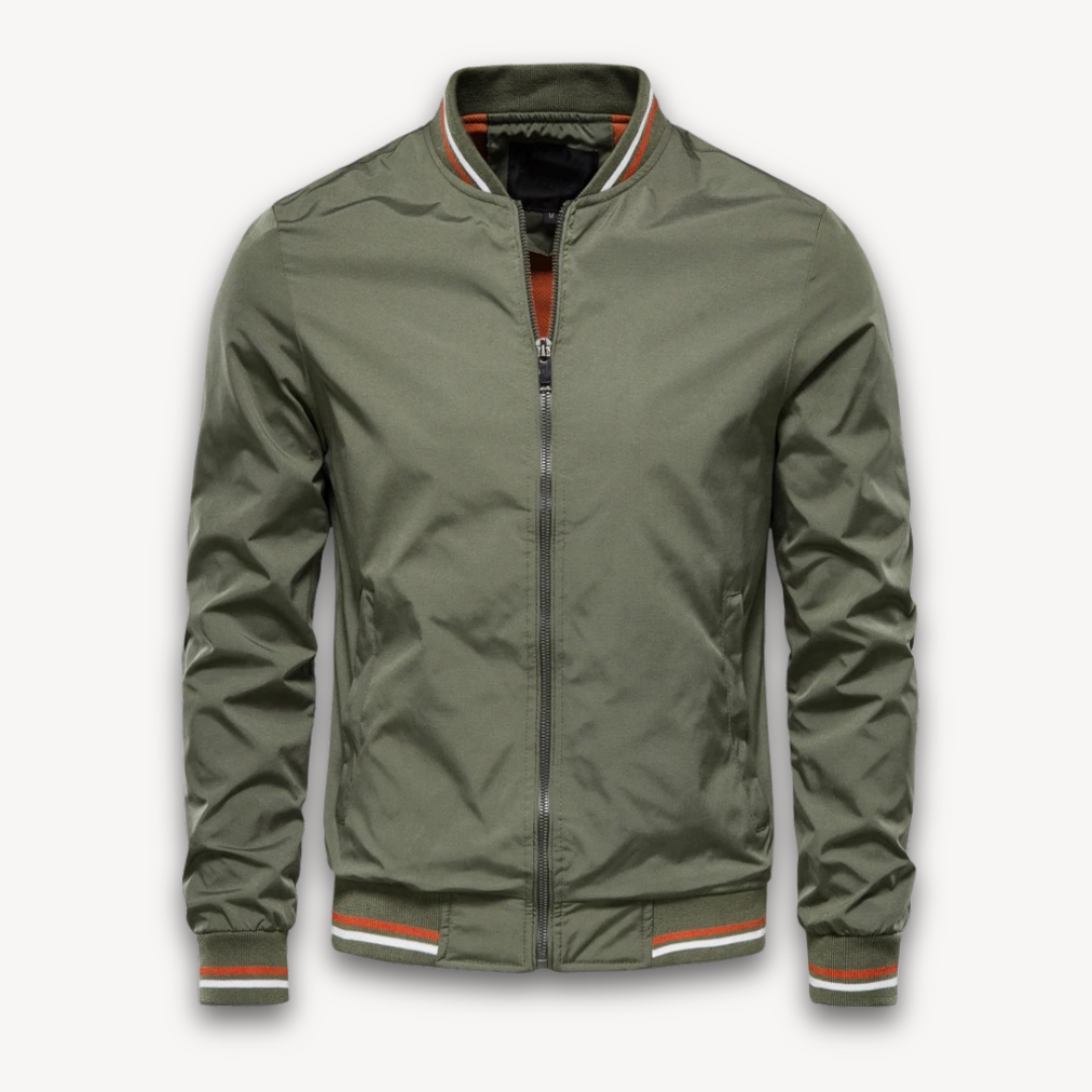 Herren Bomberjacke Leicht Bequem Windbreaker