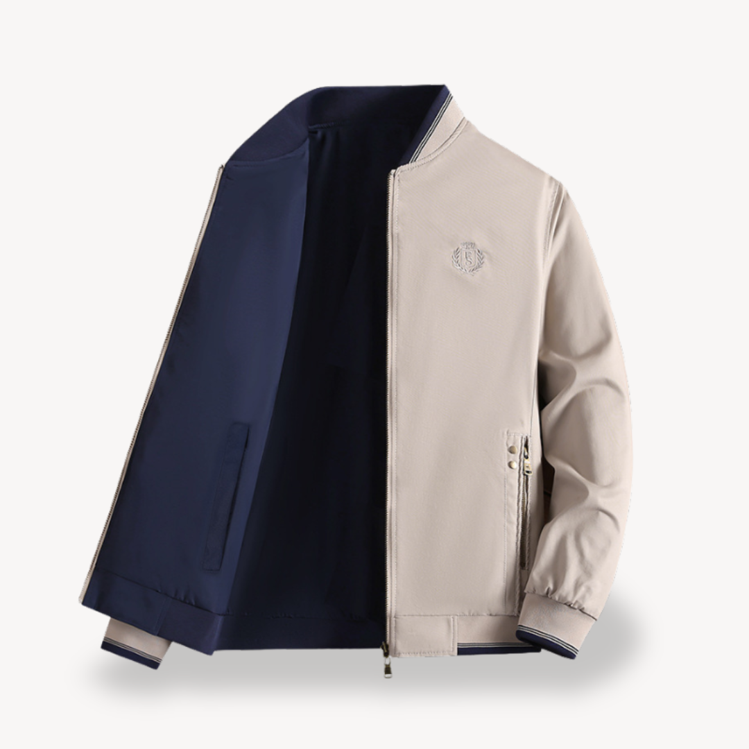 Herren Bomberjacke Leicht Slim Fit Vielfältige Farben