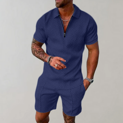 Herren Sport Set, 2-teilig Polo und Shorts