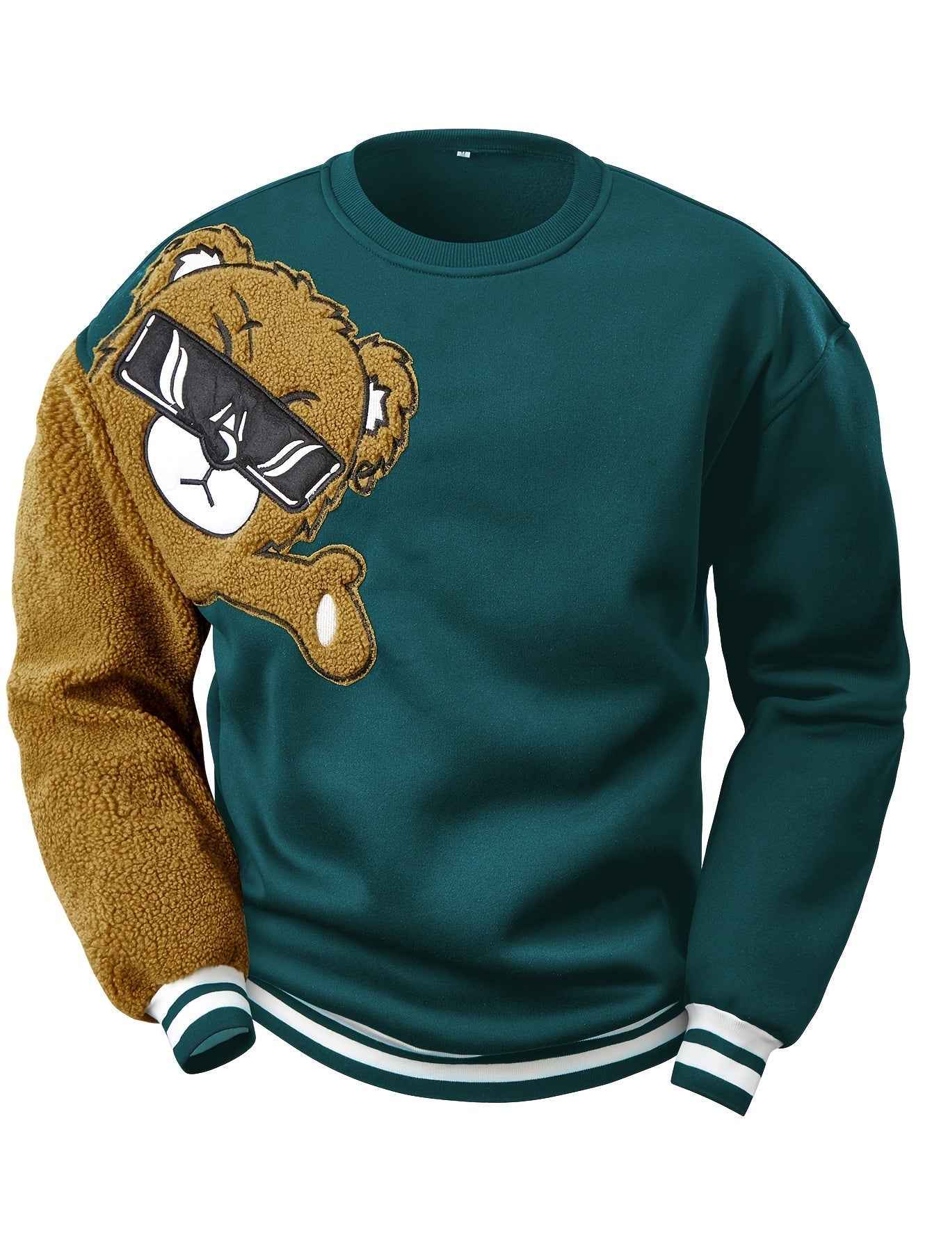 Herren Sweatshirt Cartoon Bär Lustig Geschenk