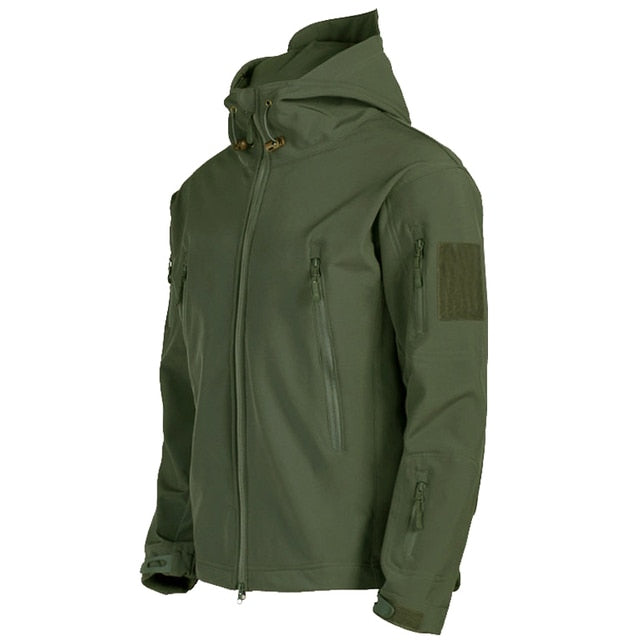 Herren Outdoor Softshell Jacke Wasserfest Winddicht