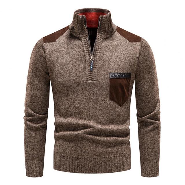 Herren Pullover Merino Wolle Warm Qualität