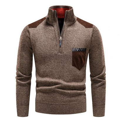 Herren Pullover Merino Wolle Warm Qualität