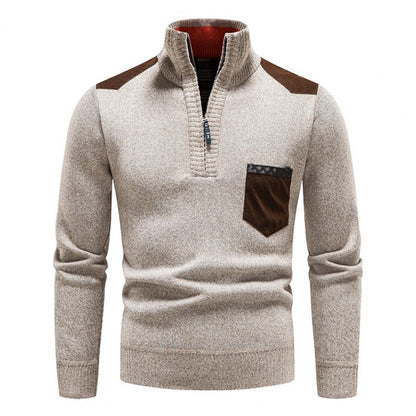 Herren Pullover Merino Wolle Warm Qualität