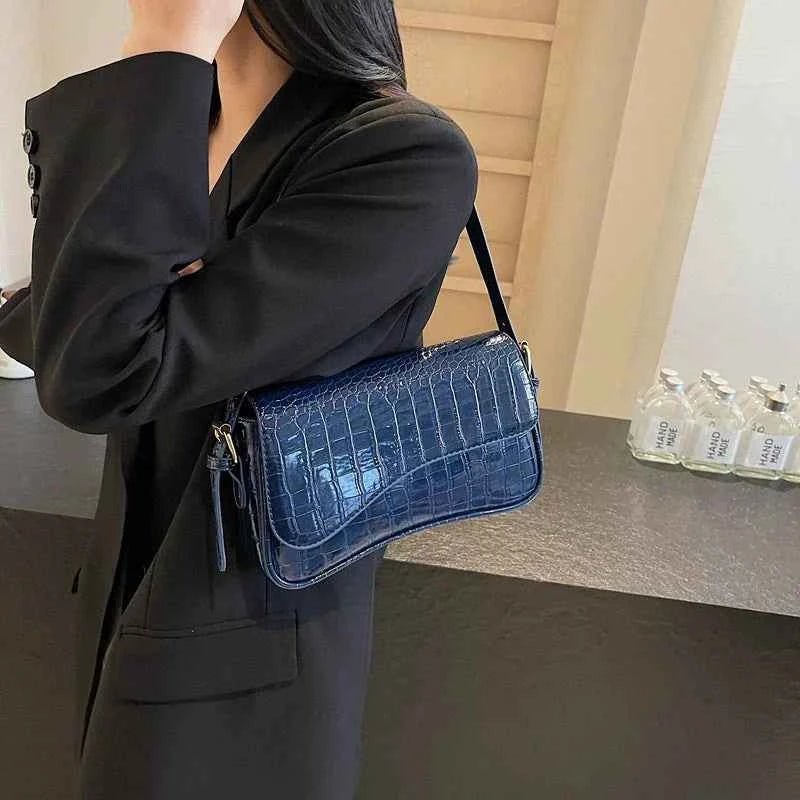 Mila - Damen Schultasche Strukturiert Wellendesign