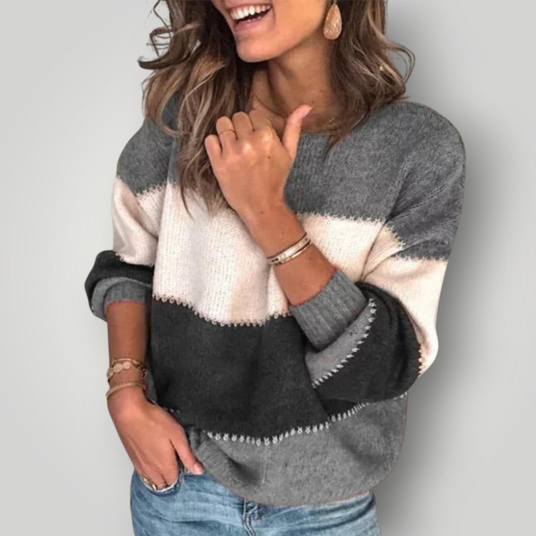 Damen Pullover Modern Warm Strick