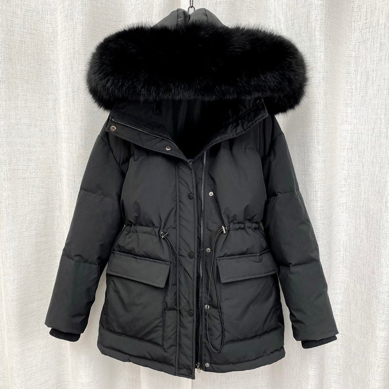 Modische Damenparka Winterjacke