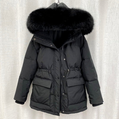 Modische Damenparka Winterjacke