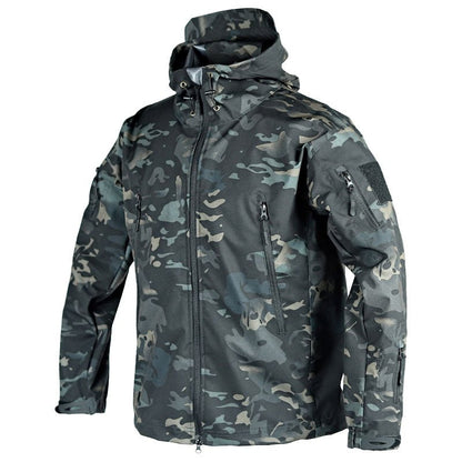 Wasserabweisende Outdoor-Jacke Kapuze