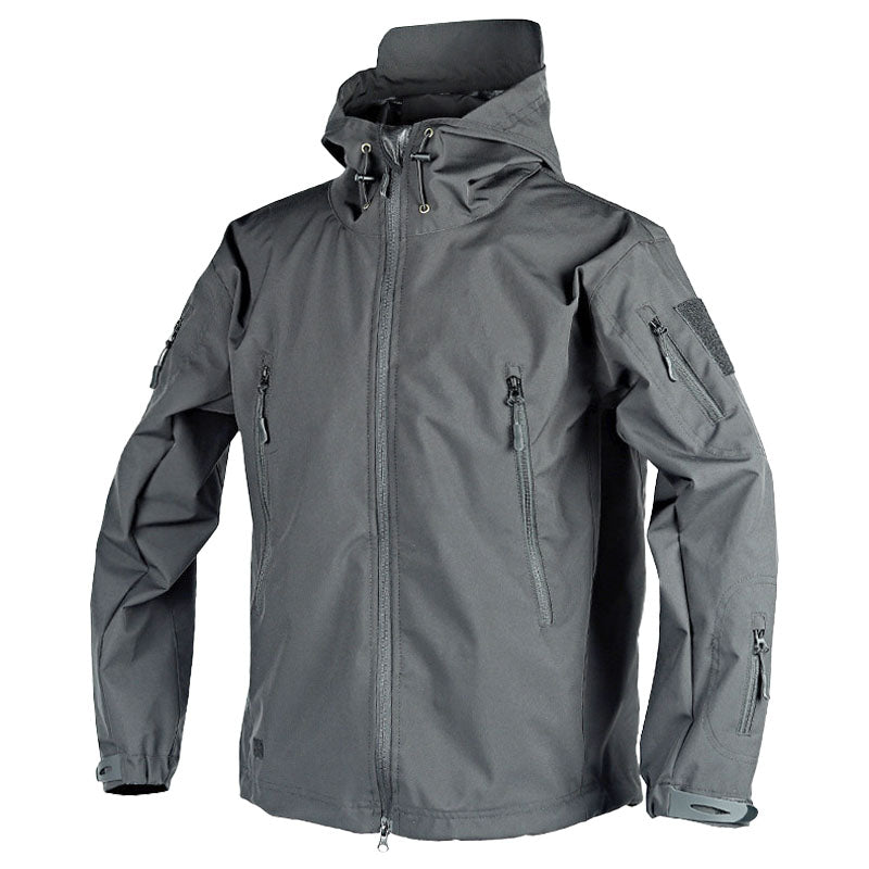 Wasserabweisende Outdoor-Jacke Kapuze