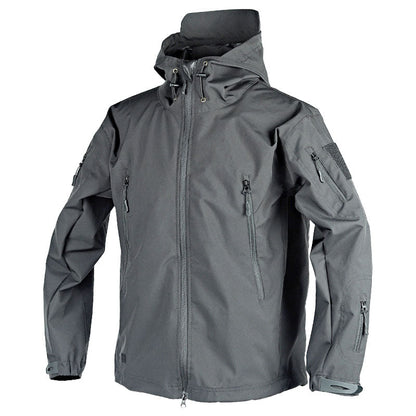 Wasserabweisende Outdoor-Jacke Kapuze