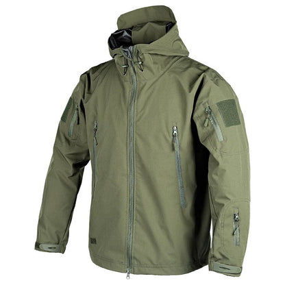 Wasserabweisende Outdoor-Jacke Kapuze