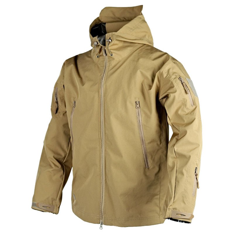Wasserabweisende Outdoor-Jacke Kapuze