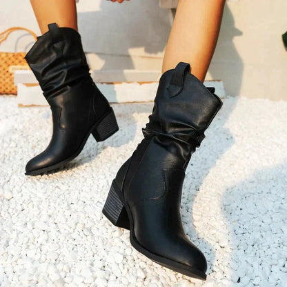 Stylische Cowboy Stiefel Damen