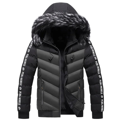 Praktischer Windbreaker Kapuze Abnehmbar - IdealeKleiden