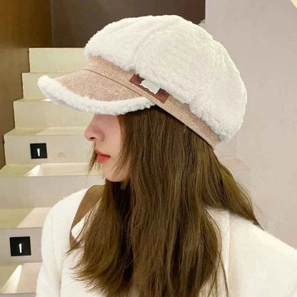 Damen Mütze Weich Fleece
