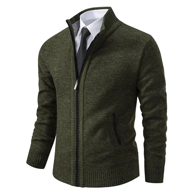 Stilvoller Strickpullover Männer Warm