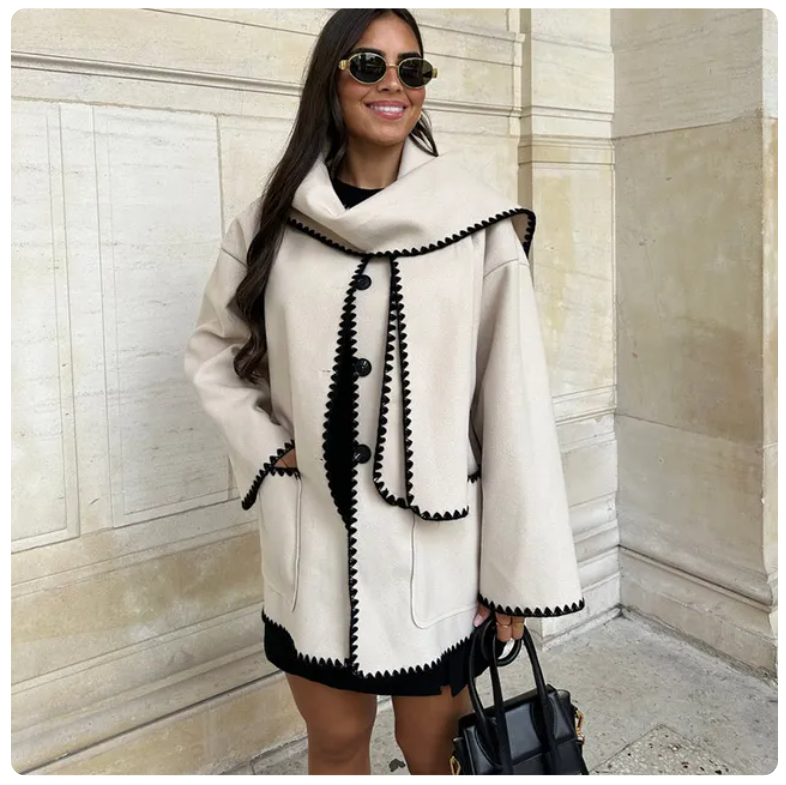 Stylische Frauen Winterjacke Modern