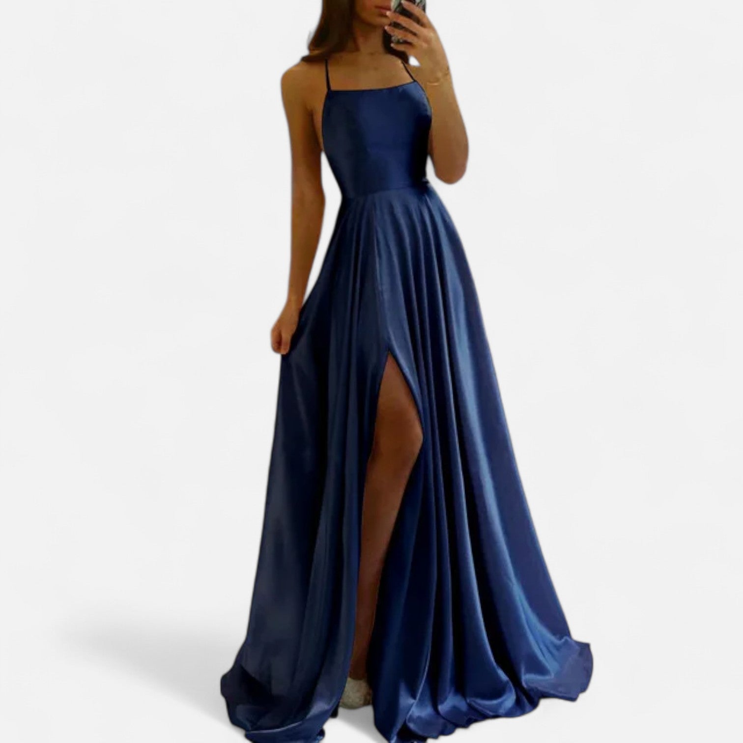 Damen Sommerkleid Ärmellos Elegant Maxi-Formal - IdealeKleiden
