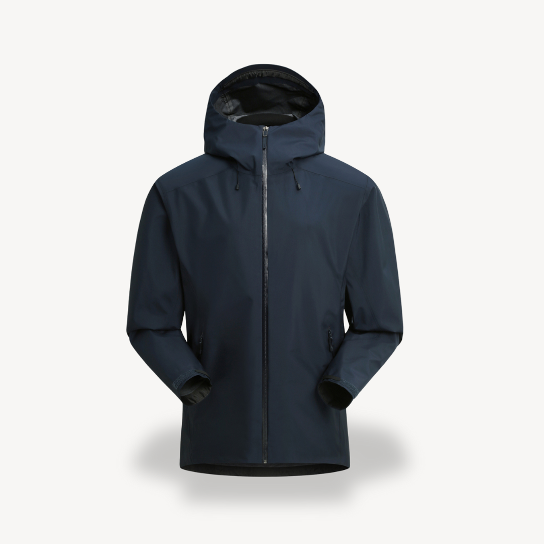 Wasserdichte Unisex-Regenjacke Mit Kapuze
