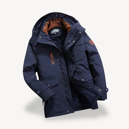 Warme Winterjacke Fleece Innenfutter Damen