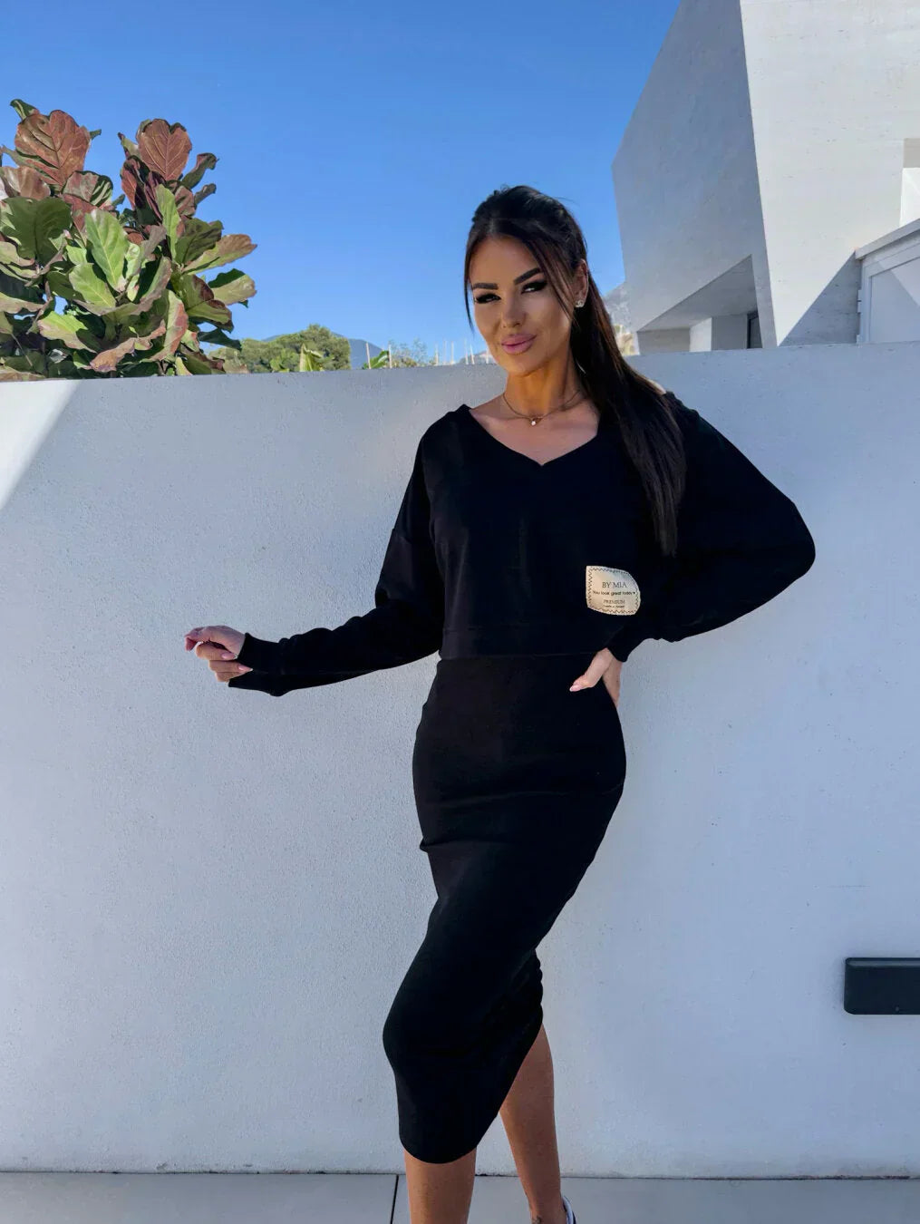 Stylisches Frauenkleid Modern Chic
