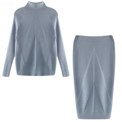 Elegantes Damenkleid Langärmlig Midi