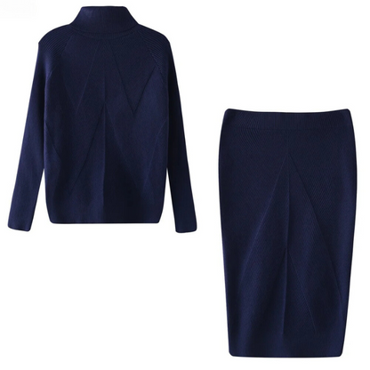 Elegantes Damenkleid Langärmlig Midi