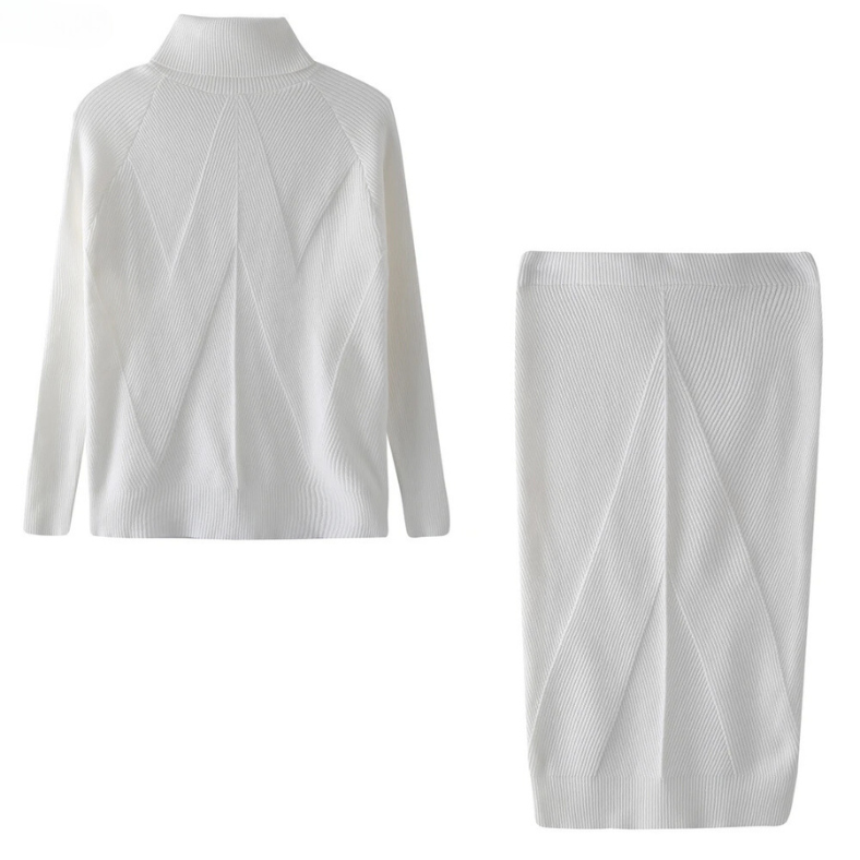 Elegantes Damenkleid Langärmlig Midi