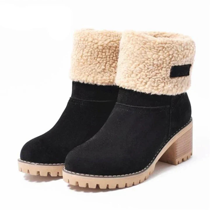 Weiche Winter-Stola aus Plüsch-Kunstfell - IdealeKleiden