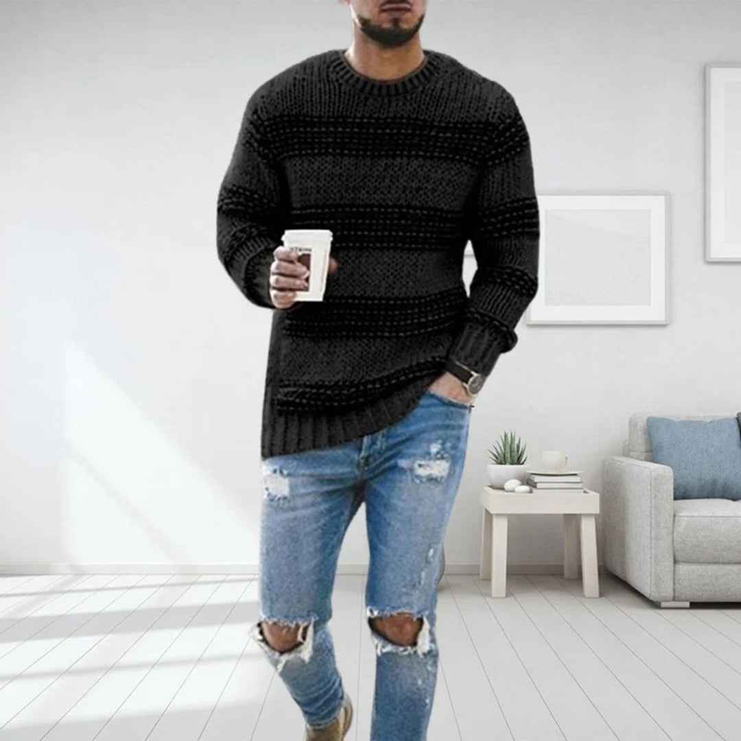 Wollpullover Herren Norweger Design